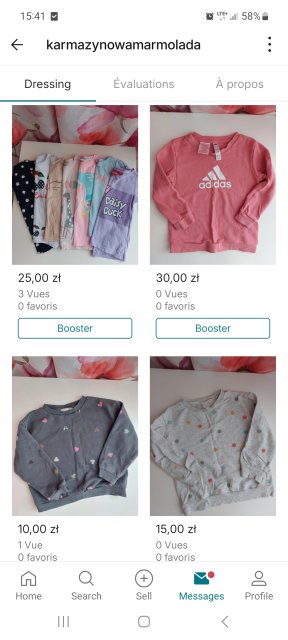 Pokaż swój profil na Vinted