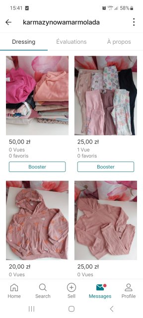 Pokaż swój profil na Vinted