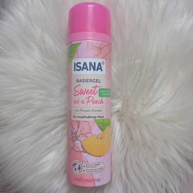 Isana Żel do golenia, Sweet as a Peach
