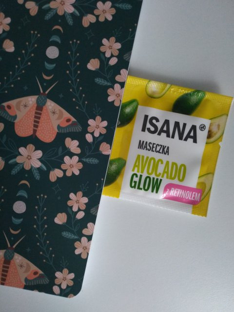 Isana Maseczka do twarzy, Avocado Glow, Z retinolem