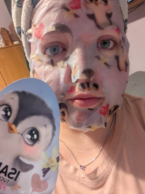 Isana Maseczka do twarzy w płachcie, Kleiner Pinguin