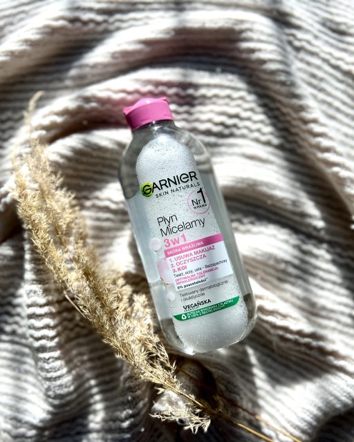 Garnier Płyn micelarny 3w1 do skóry wrażliwej