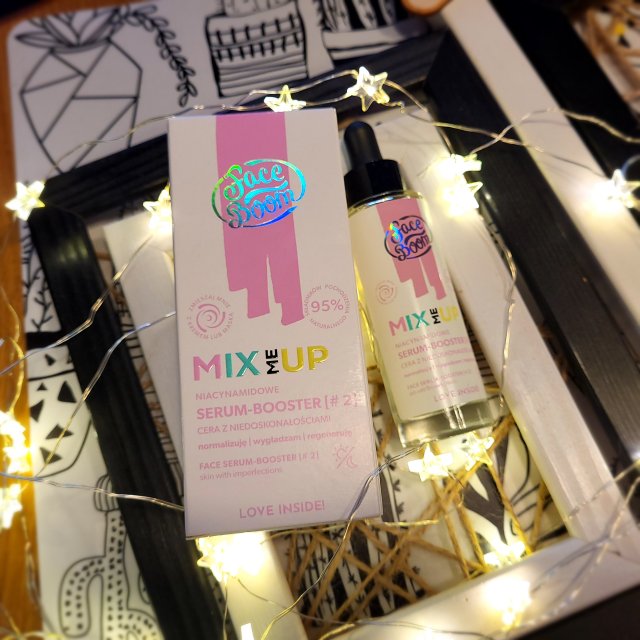 FaceBoom Serum-booster do twarzy, Mix Me Up, #2, Niacynamidowe, Cera z niedoskonałościami