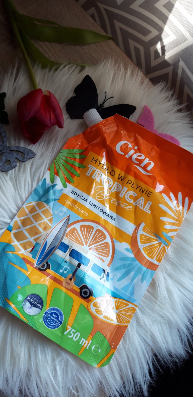 Cien Mydło w płynie, Tropical Breeze, Nawilżające