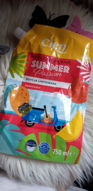 Cien Mydło w płynie, Summer passion, Nawilżające