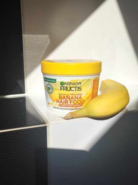 Garnier Fructis, Hair Food, Maska do włosów, Banan