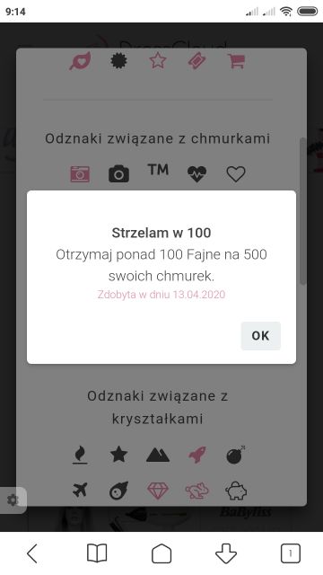 Odznaki DC lista