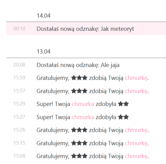 Odznaki DC lista
