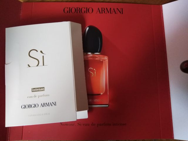 Giorgio Armani Woda perfumowana, Si Intense EDP