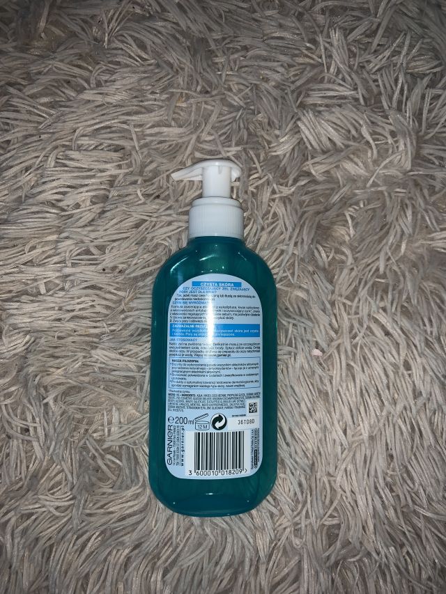 Garnier Czysta Skóra, Żel do twarzy, Oczyszczający zwężający pory