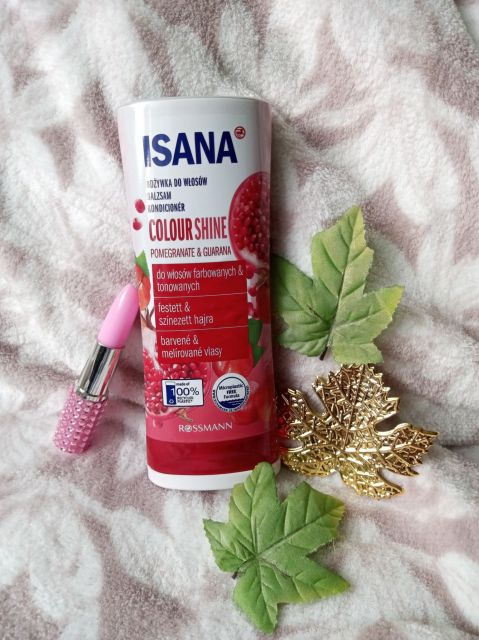 Isana Color Shine, Odżywka do włosów farbowanych i tonowanych