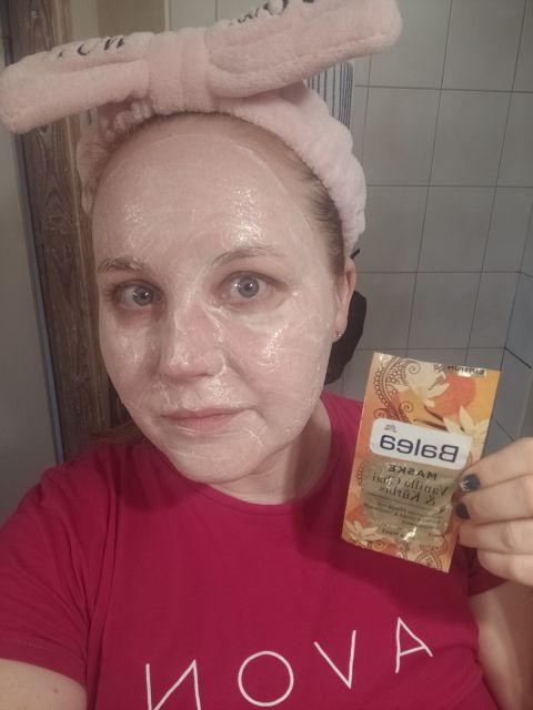Maseczki orientalne i odżywcze Balea - Vanilla Chai oraz Pearl and Glow