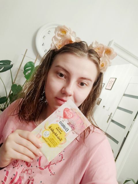 Tuchmaske Früchteglück maseczka do twarzy w płacie balea