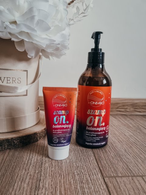 OnlyBio Hair Balance, Szampon do włosów, Balansujący, Do przetłuszczającej się skóry głowy