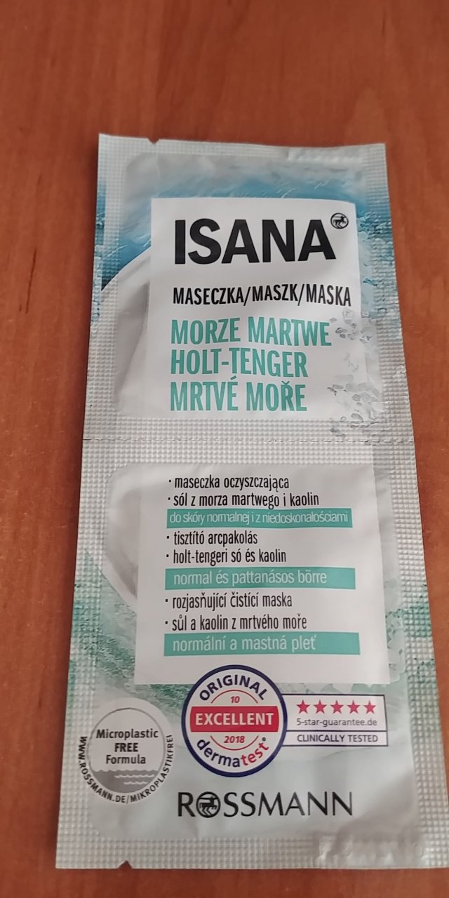 Isana maseczka morze matrwe