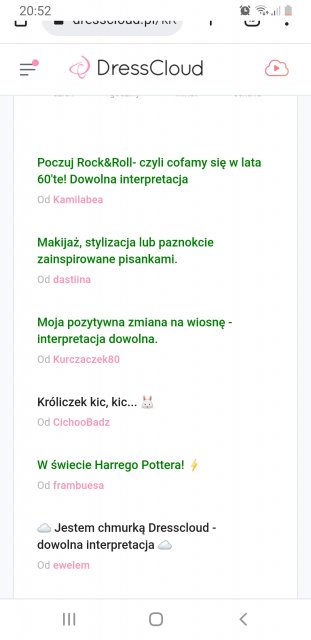 Królowa Dresscloud!