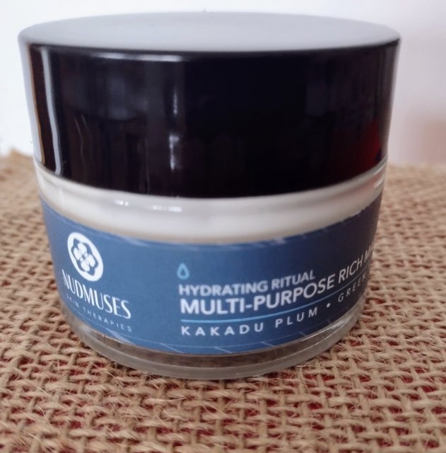 Nudmuses Maska do twarzy, Hydrating Ritual, Wielozadaniowa, Nawilżająca, Kakadu Plum & Green Tea