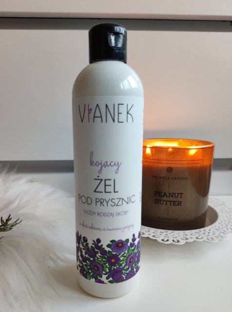 Sylveco Vianek, Żel pod prysznic, Seria fioletowa, Kojący