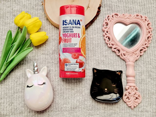Isana Żel pod prysznic, Yoghurt & Fruit