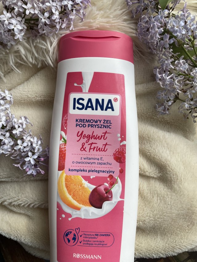 Isana Żel pod prysznic, Yoghurt & Fruit