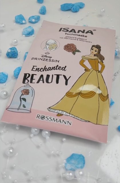 Isana Maseczka do twarzy w płacie, Serum Tuchmaske, Niacinamide + Wildrose