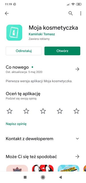 Aplikacja kosmetyczna - już do pobrania!