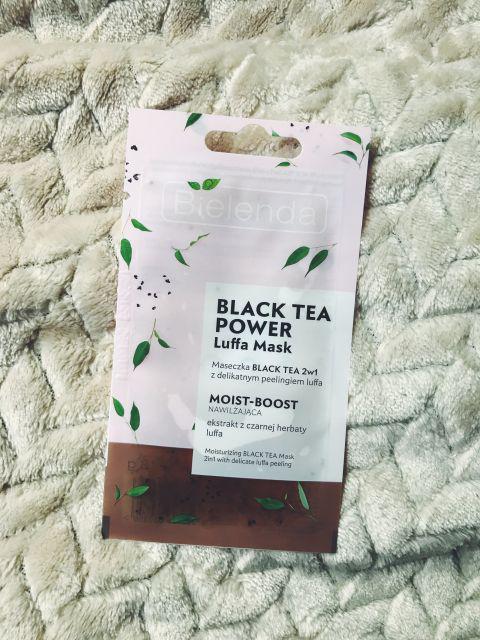 Bielenda Black Tea Power Luffa mask