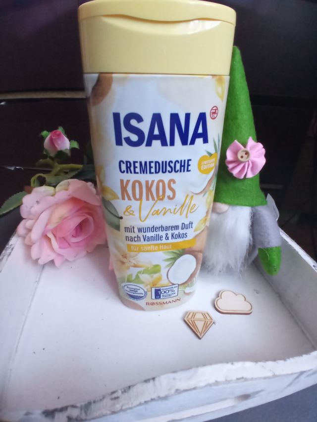 Isana Żel pod prysznic, Kokos i wanilia