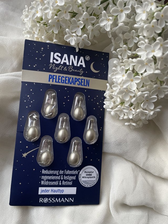 Isana Night & Beauty, Kapsułki pielęgnacyjne