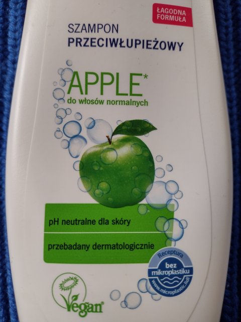 Cien Szampon do włosów, Przeciwłupieżowy, Apple
