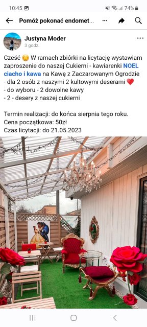 Pomóżmy naszej Clouder wygrać walkę z endometriozą