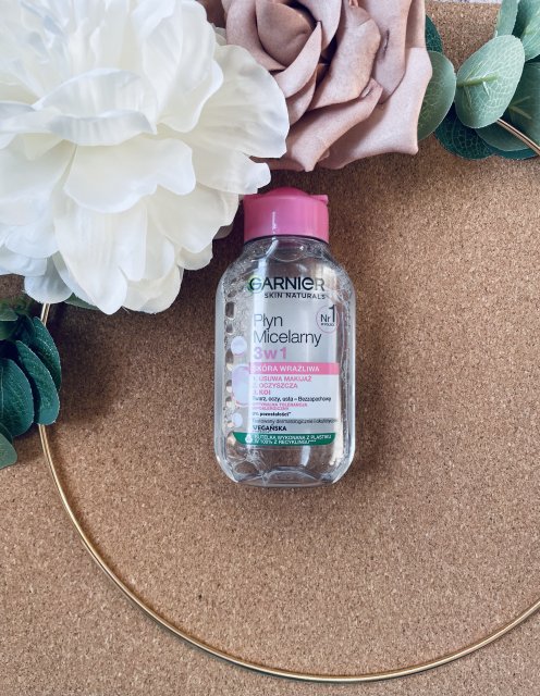 Garnier Płyn micelarny 3w1 do skóry wrażliwej