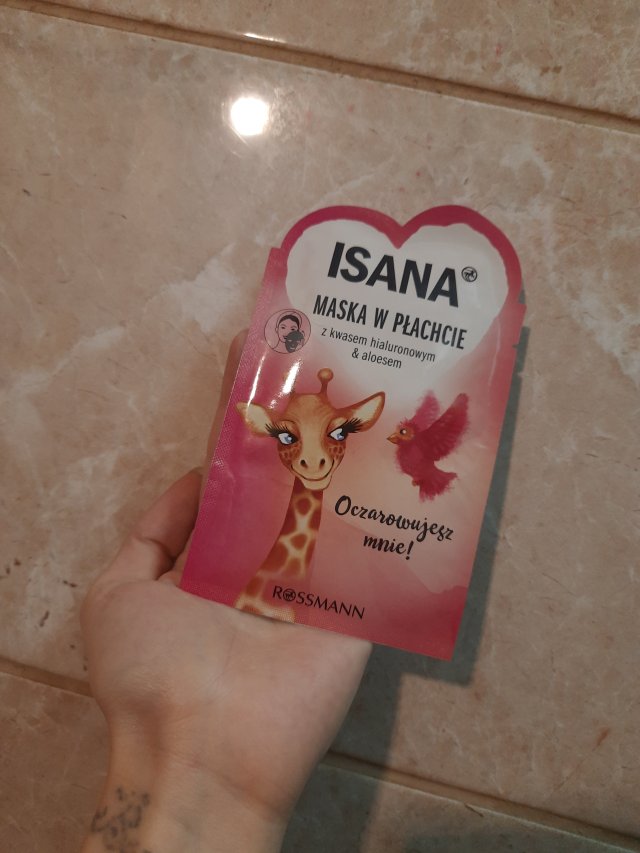 maseczka w plachcie isana