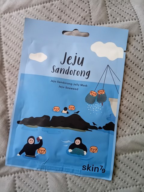 SKIN 79 Maska do twarzy w płacie, Jeju Sandorong, Jelly Mask, Jeju Seaweed