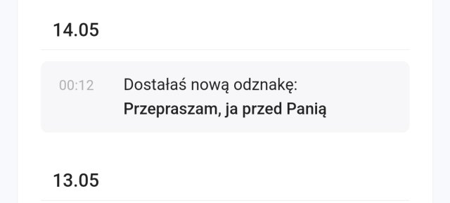 Odznaki DC lista
