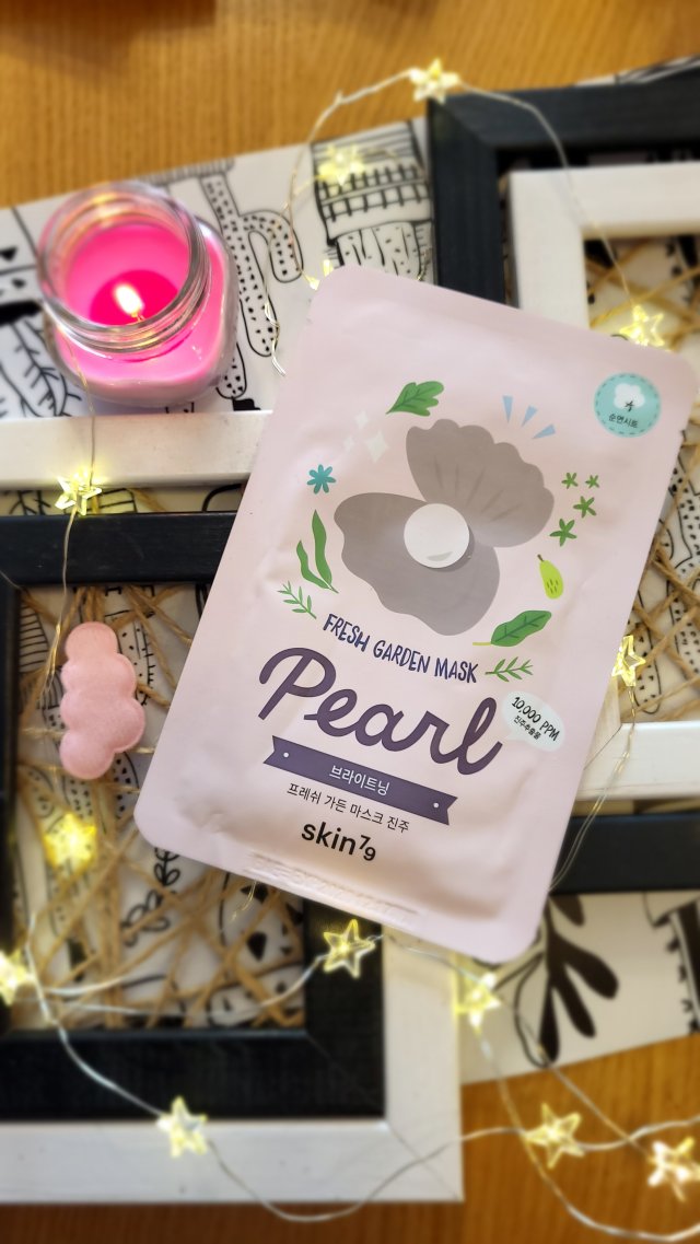 SKIN 79 Maska do twarzy w płacie, Fresh Garden Mask, Pearl