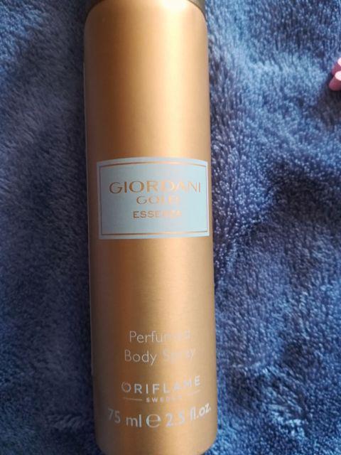 Oriflame Giordani Gold, Perfumowany spray do ciała, Essenza