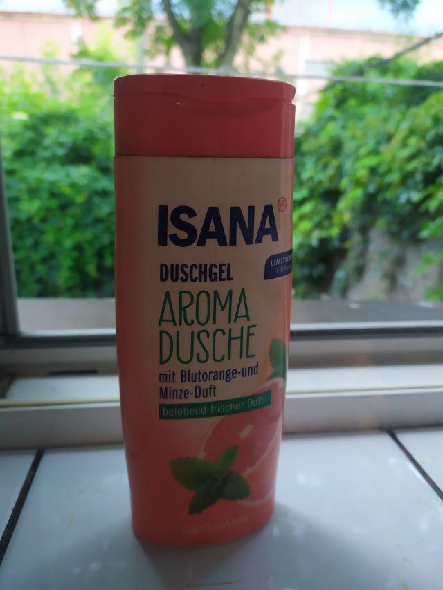 Isana Żel pod prysznic, Aroma Dusche, Czerwona pomarańcza i mięta