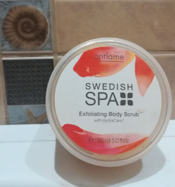Oriflame Swedish SPA, Scrub do ciała, Złuszczający