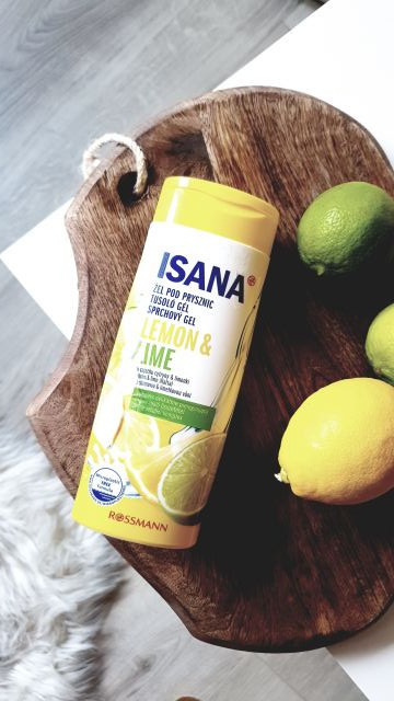 Isana Żel pod prysznic, Lemon & Lime