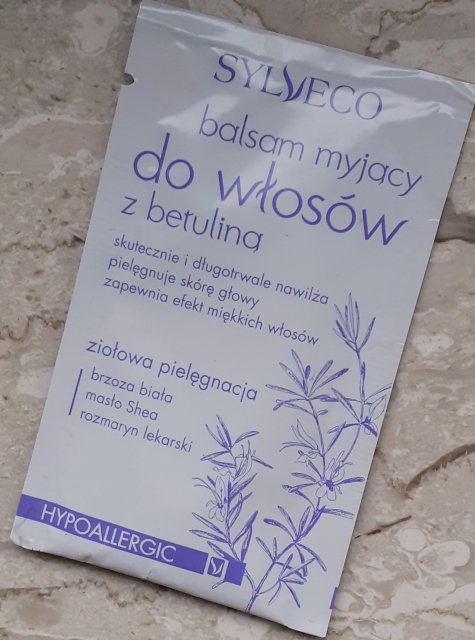 Sylveco Balsam myjący do włosów z betuliną