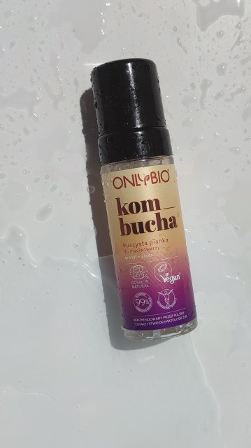 OnlyBio Pianka do mycia twarzy, Puszysta, Kombucha