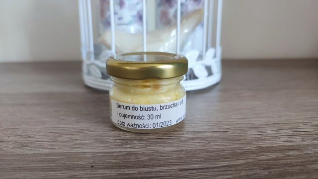 WhiteTree Natural Cosmetics Serum do biustu, brzucha i ud czyli masełko o działaniu głęboko odżywczym oraz poprawiającym elastyczność i napięcie skóry