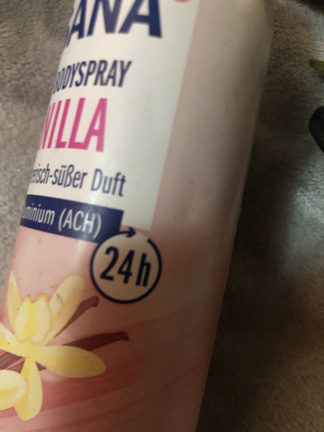 Dezodorant od isany vanilla