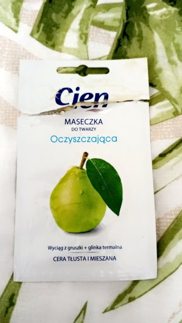 Cien Maseczka do twarzy, Oczyszczająca, Gruszka i glinka termalna