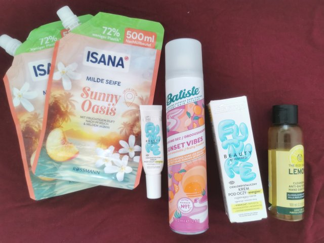 Denkowanie część druga :) Sierpień: Miniaturki ( do 100ml ), saszetki i próbki