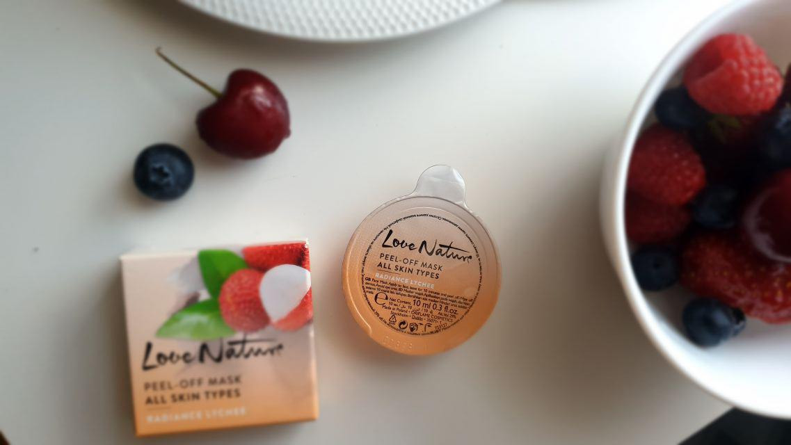 Oriflame Love Nature, Maseczka do twarzy, Liczi