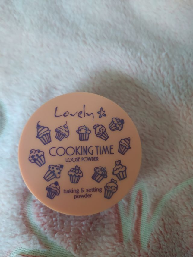 Lovely Cooking Time, Puder do twarzy, Loose Powder, Baking & Setting Powder, Transparentny