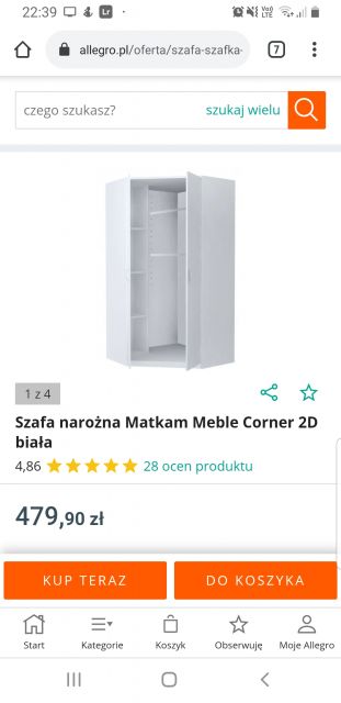 Szafa - dylemat