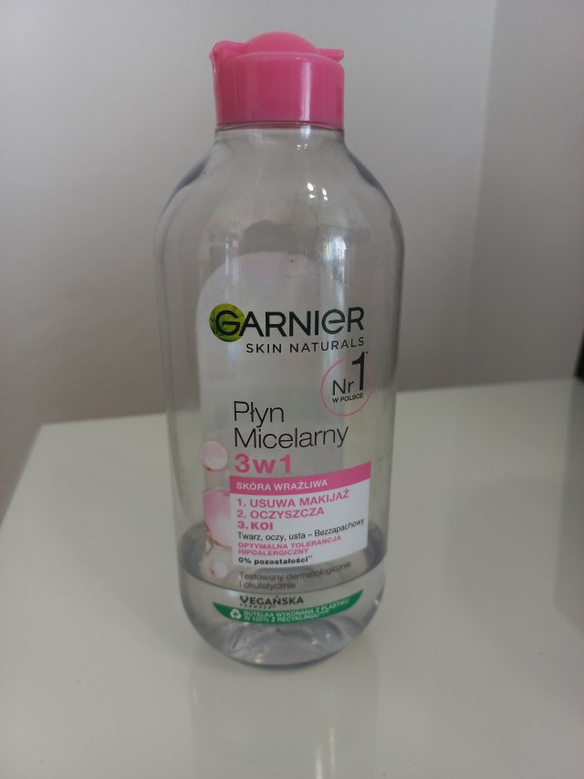 Garnier Płyn micelarny 3w1 do skóry wrażliwej